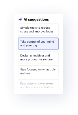 Build fast without tech expertise sidebar
