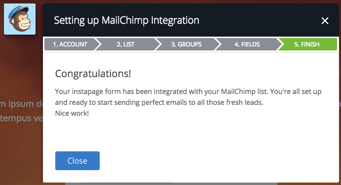 MailChimp Integration is Here!