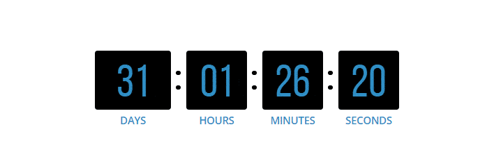 html 5 countdown timers