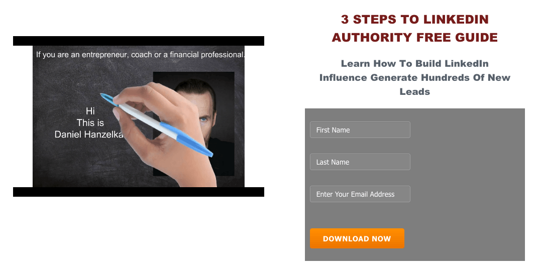Reset Warrior post-click landing page Example