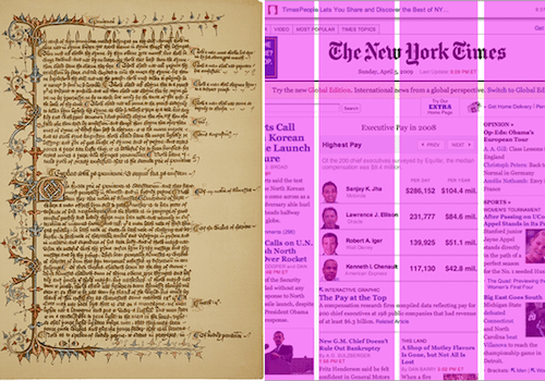 post-click landing page Readability Example