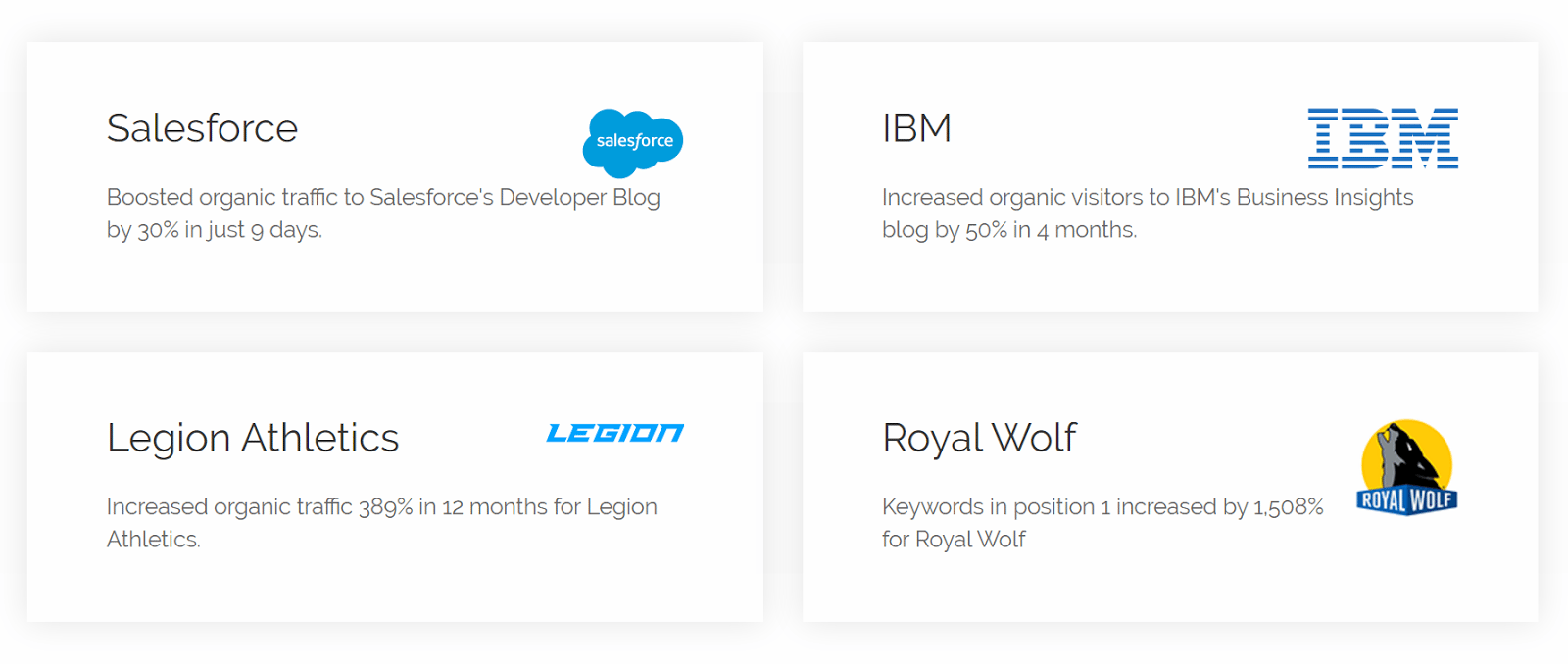 Louder Online Trusted Brands Example