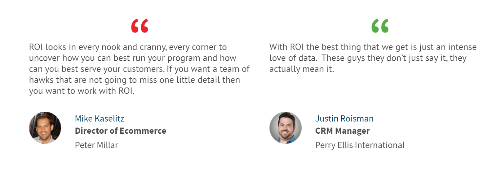 ROI Revolution Video Testimonials Example