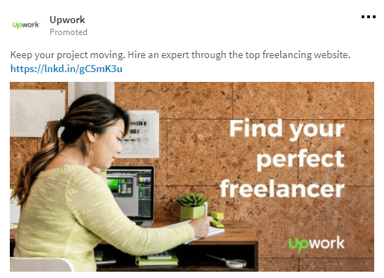 digital advertising channels LinkedIn