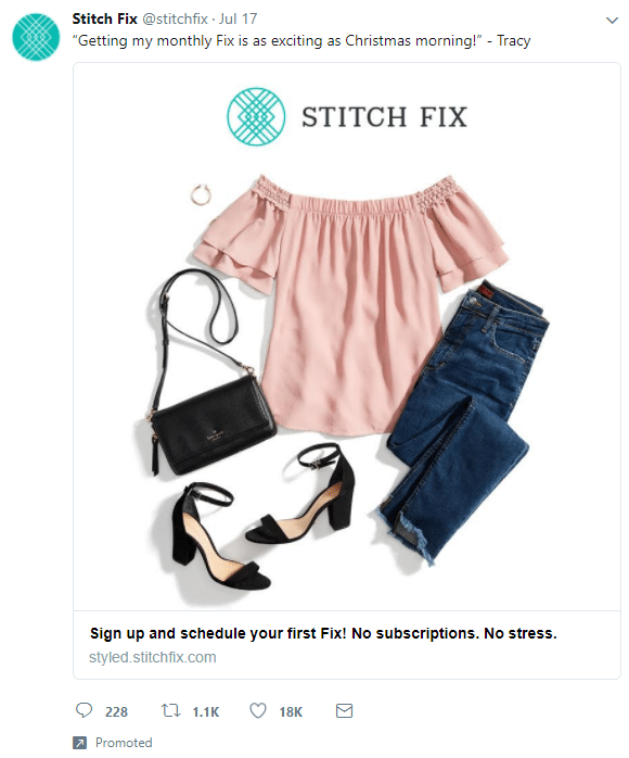 digital advertising channels Twitter