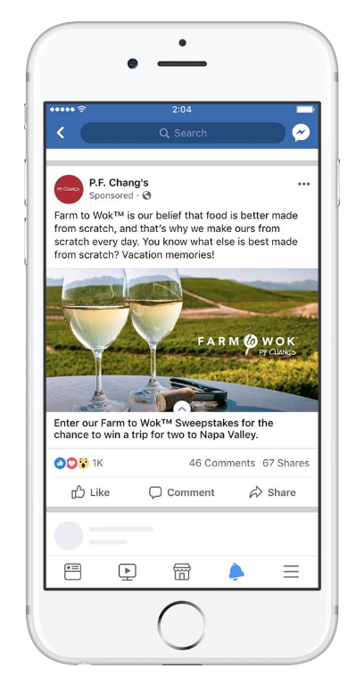 facebook instant experience case study